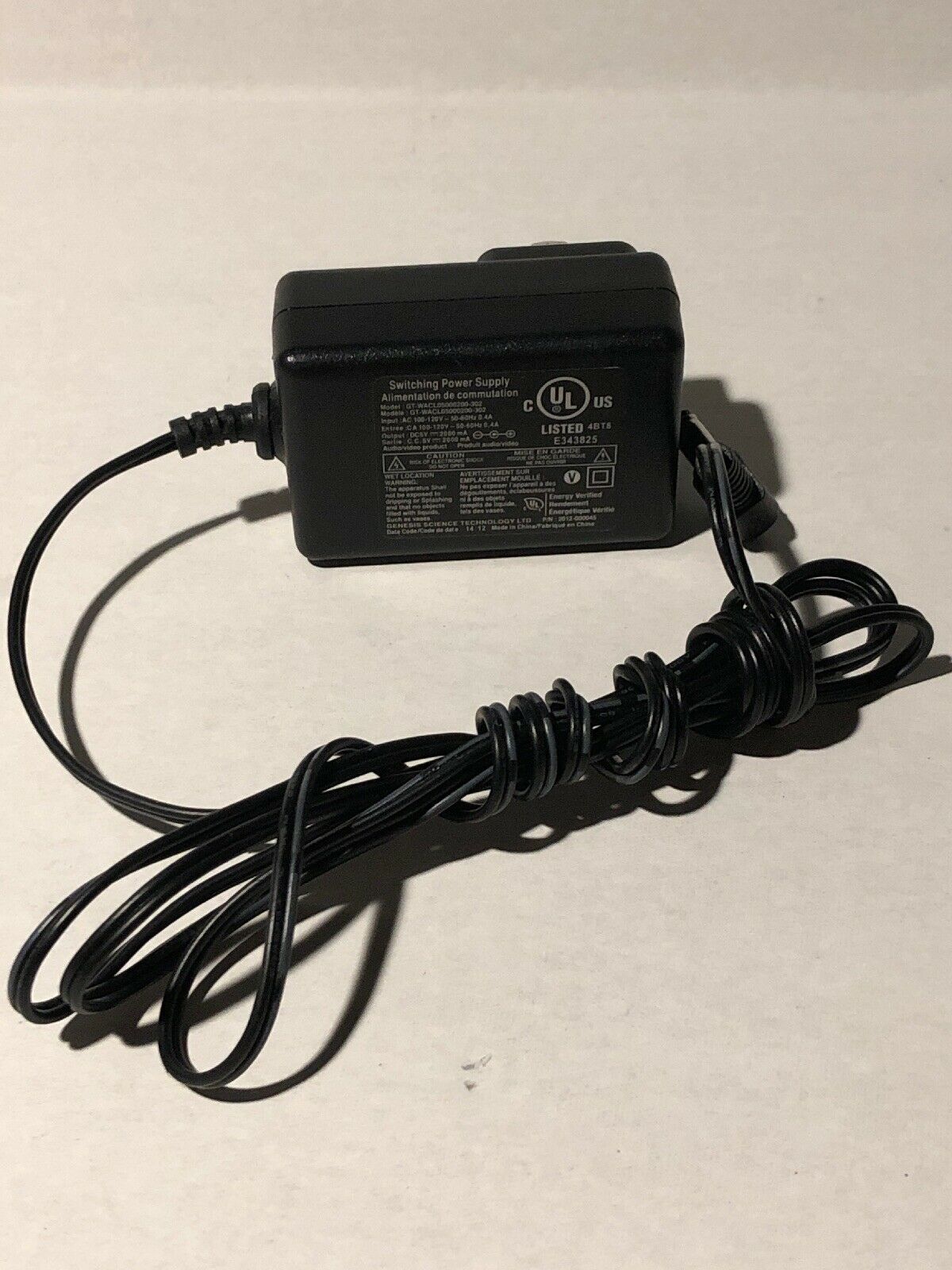 NEW 5VDC 2A Switching Power Supply GT-WACL05000200-302 AC Adapter Adaptor NEW 5VDC 2A Switching Power Supply GT-WACL05000200-302 AC Adapter Adaptor